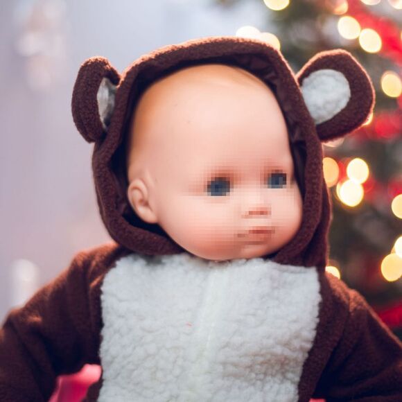 The Queen's Treasures 15 Inch Baby Doll Bear Sleeper Clothes Fits Bitty Baby - Picture 5 of 7